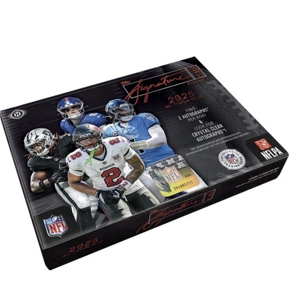 2025 Topps Signature Class Football Hobby Box BRAND NEW PRESALE